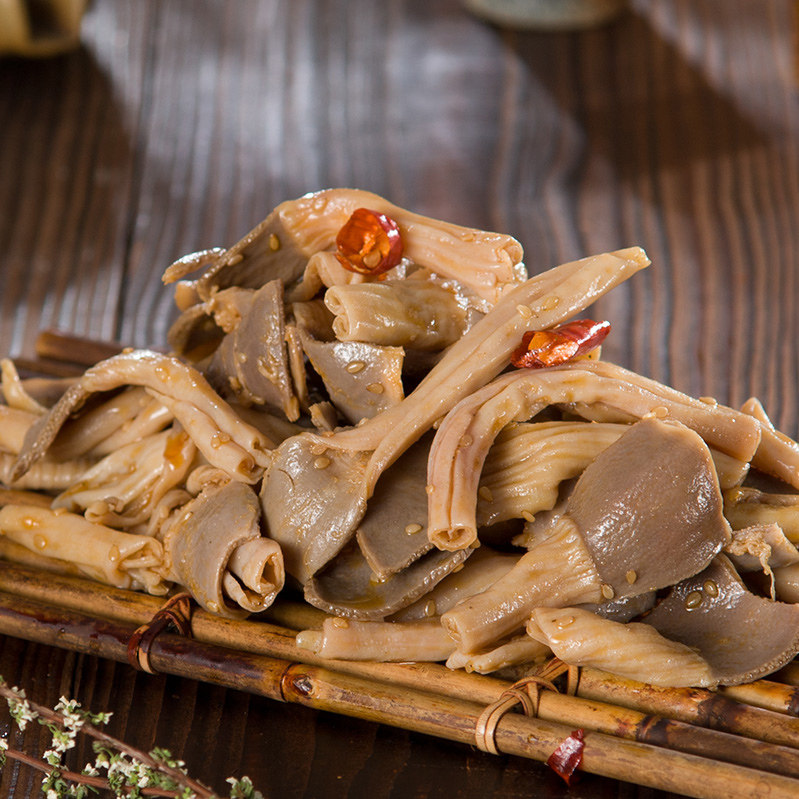 留夫鸭虎皮凤爪锁鲜装即食熟食肉类美食鸡爪180g*2小零食特色小吃