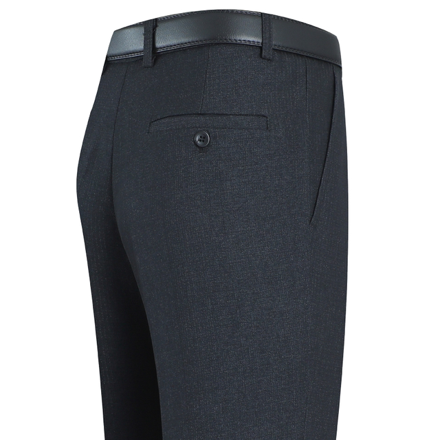Woodpecker Group genuine authorized trousers middle-aged and elderly men's high waist loose drape casual suit pants thick men's trousers Woodpecker Group genuine authorized trousers middle-aged and elderly men's high waist loose drape casual suit pants thick men's trousers
