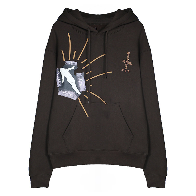 travisscott卫衣专辑周边限定梯子帽衫高街嘻哈卫衣