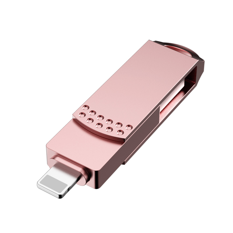 苹果手机专用优盘内存扩容照片导出储存电脑手机u盘