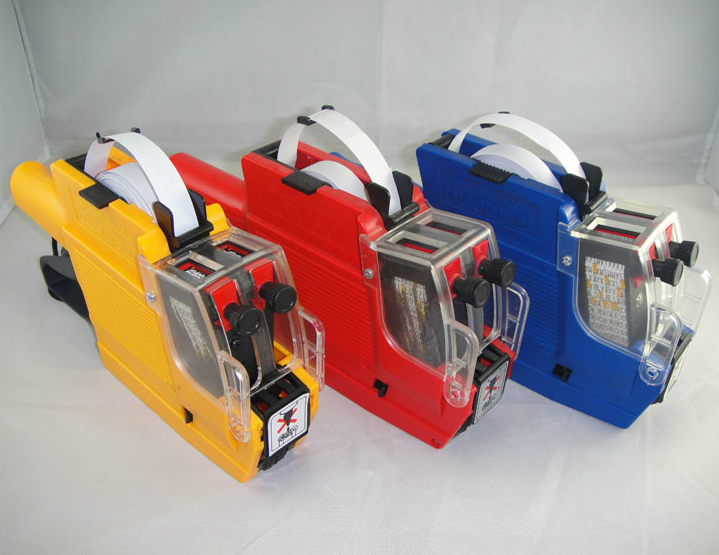 包邮正品打价机mx6600双排单排双行标价机5500打价打码机