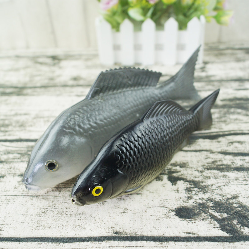 仿真鱼模型假鲤鱼模型酒店卖场摆设摆件海洋动物装饰品假鱼道具