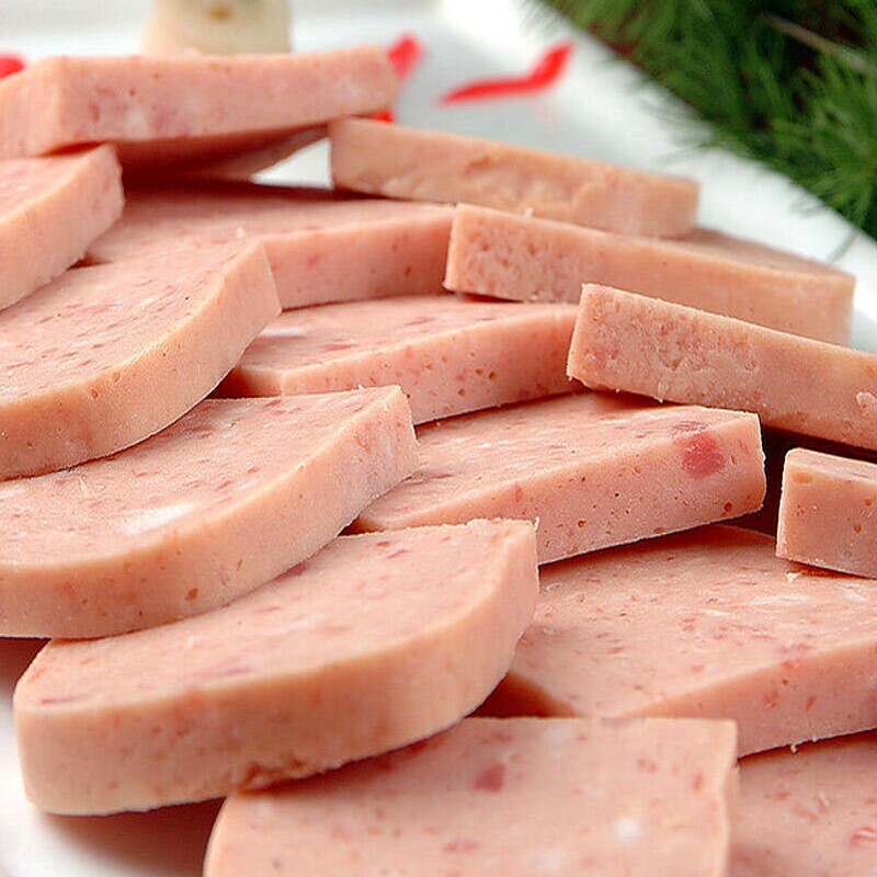 东北辽宁特产方便食品抚顺起亮午餐罐头340g即食肉制品