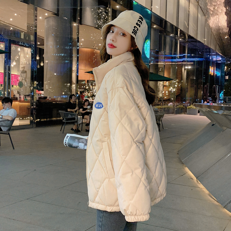 加厚面包服短款羽绒棉衣棉服女韩版宽松秋冬季外套棉袄2021年新款