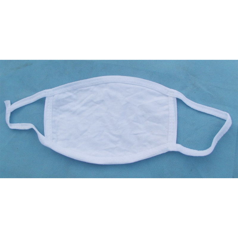 口罩祥和纯棉白色两层空白劳保防尘防晒20只口罩