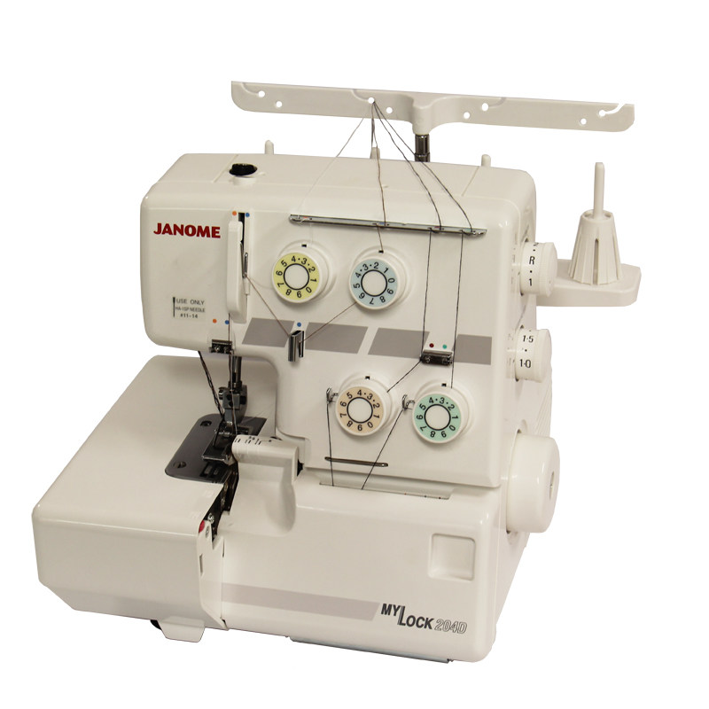 真善美家用电动多功能锁边机 包缝机 密拷机 拷边机 四线204d