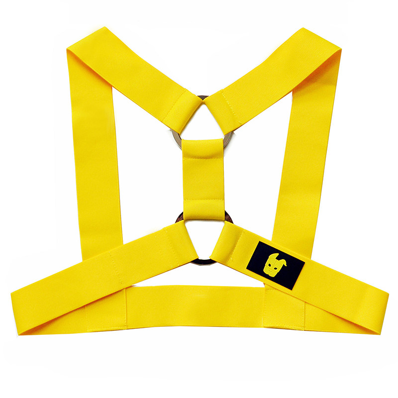 d.m男胸带 金属环纯色性感男士弹力肩带背带 肌肉男派对狂欢装饰