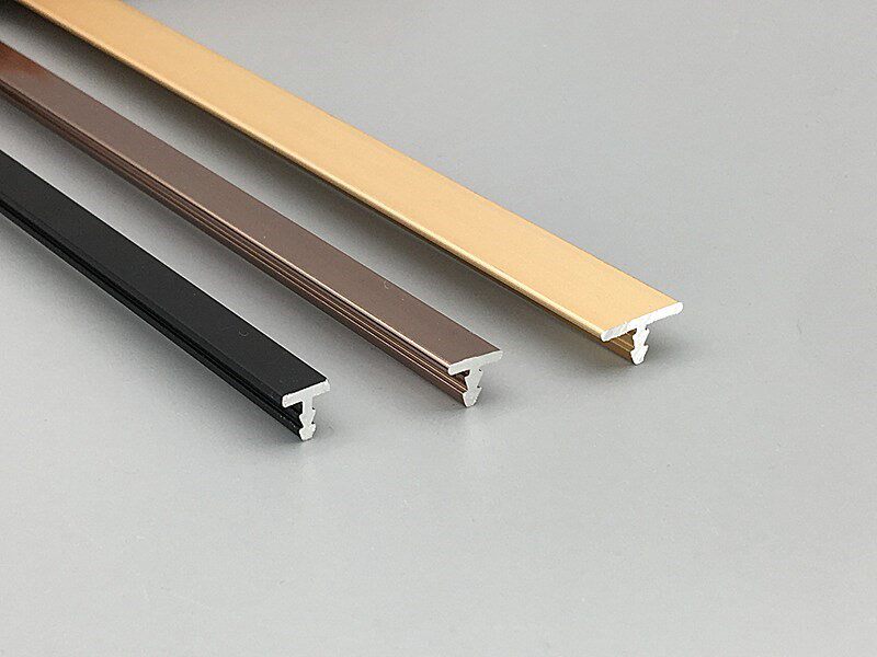 铝合金电视背景墙金属家具收边条板材薄片包边装饰字扣收边条