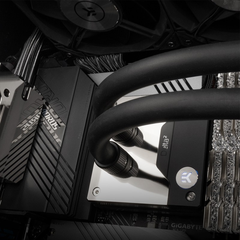 ek-quantumdelta半导体制冷散热intel1700平台全铜cpu水冷散热器