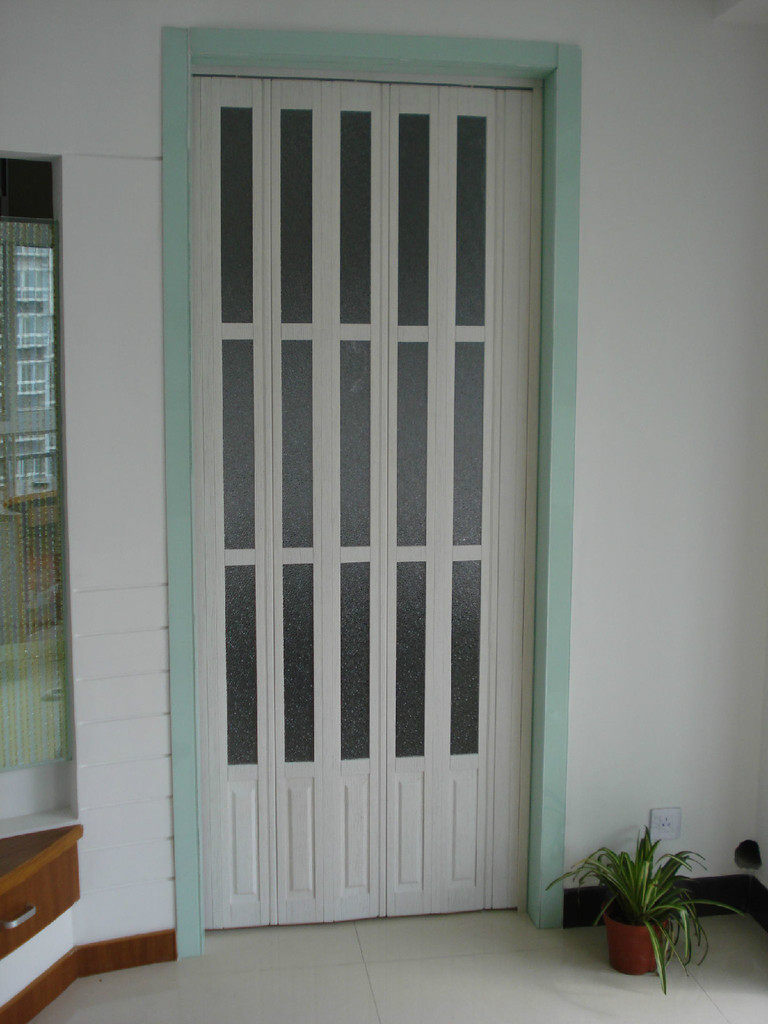 推拉门pvc折叠室内空调隔断门洗手间卧室厨房阳台卧室门