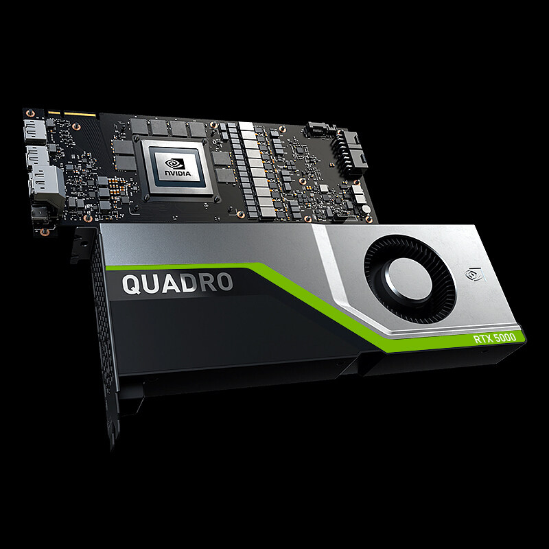 丽台显卡quadro rtx 5000 16gb 图形显卡图灵光线追踪渲染nvidia - 购