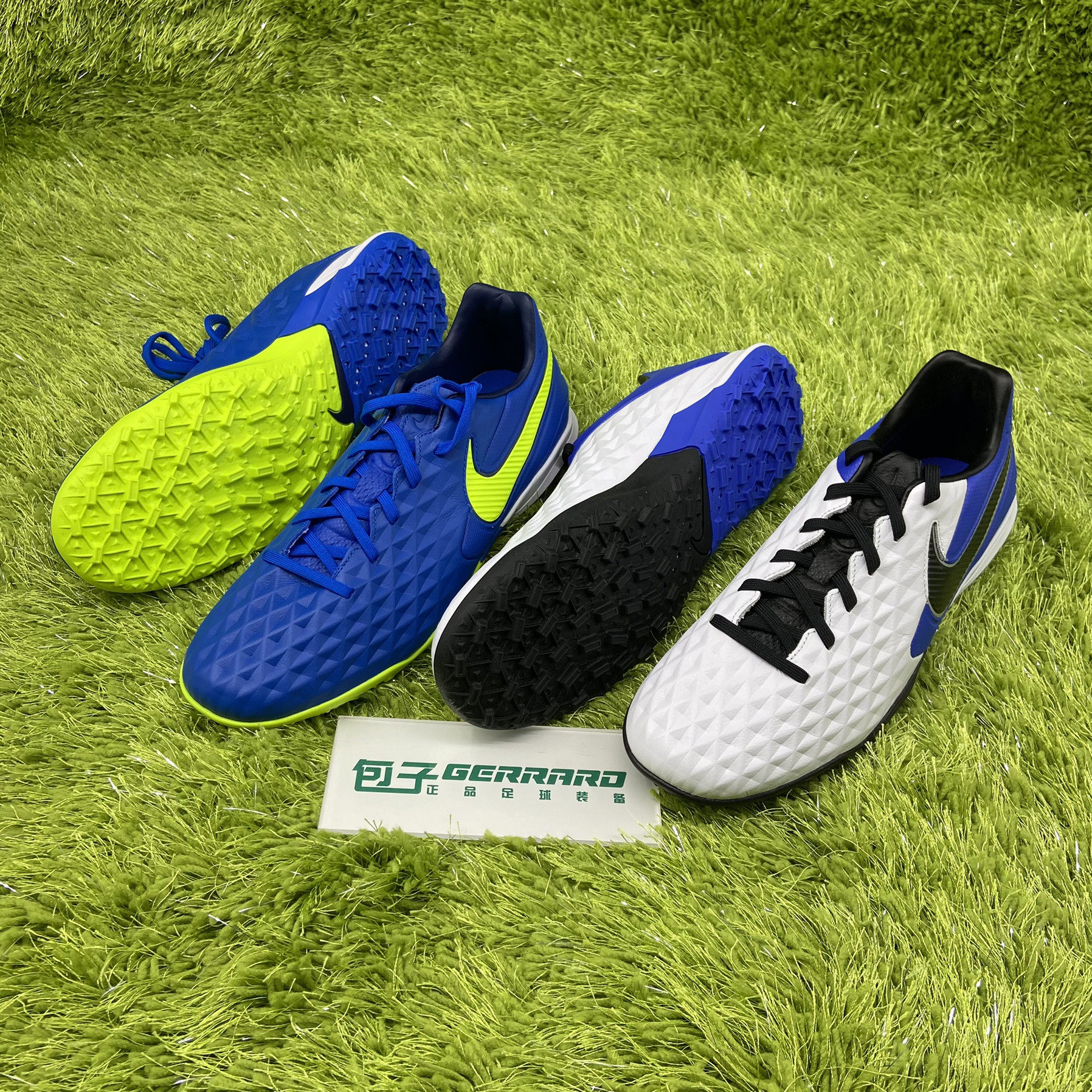 耐克legendprotf传奇8次顶牛牛皮人工足球鞋足球鞋