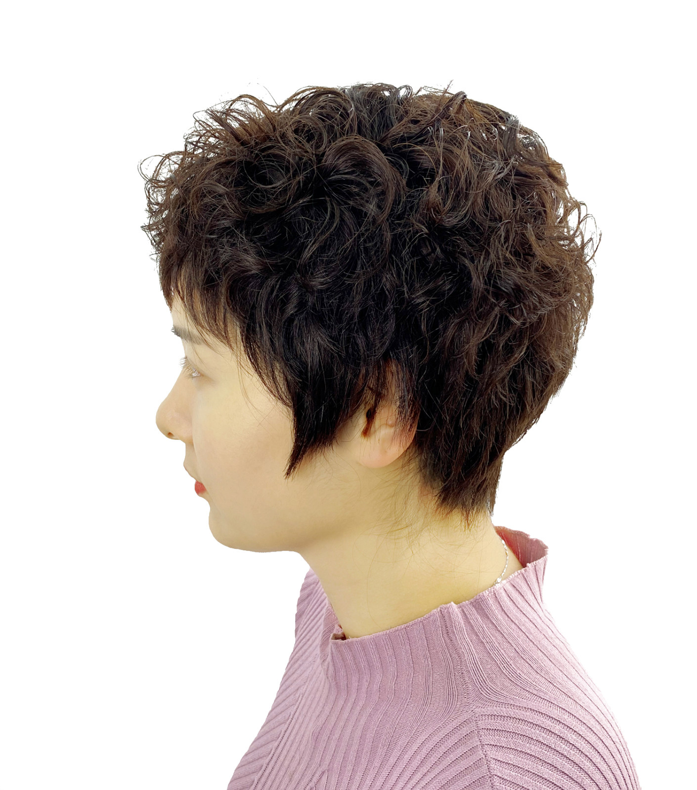 豪奕递针卷发蓬松透气逼真手织假发发套发发整顶假发