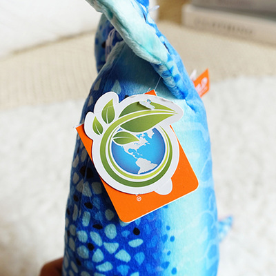 美国wildrepubic深海生物原装正版大乌贼章鱼公仔玩偶毛绒玩具