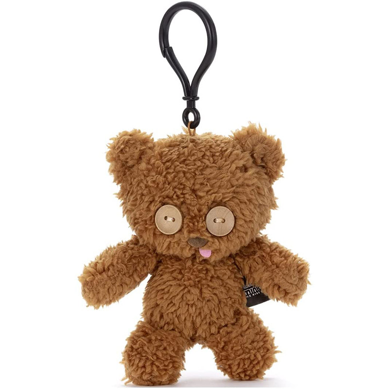 日本挂件包包毛绒公仔熊公仔卑鄙tim小熊bob毛绒