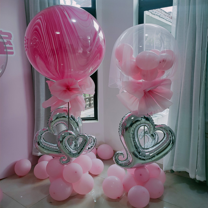 求婚派对上门上海气球场景布置宝宝宴生日宴男女朋友生日婚房酒店