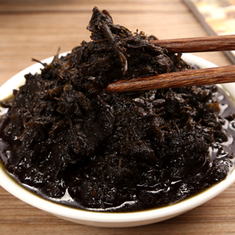 潮盛橄榄菜盒盒装18碟112g潮汕特产乌榄黑橄榄腌制