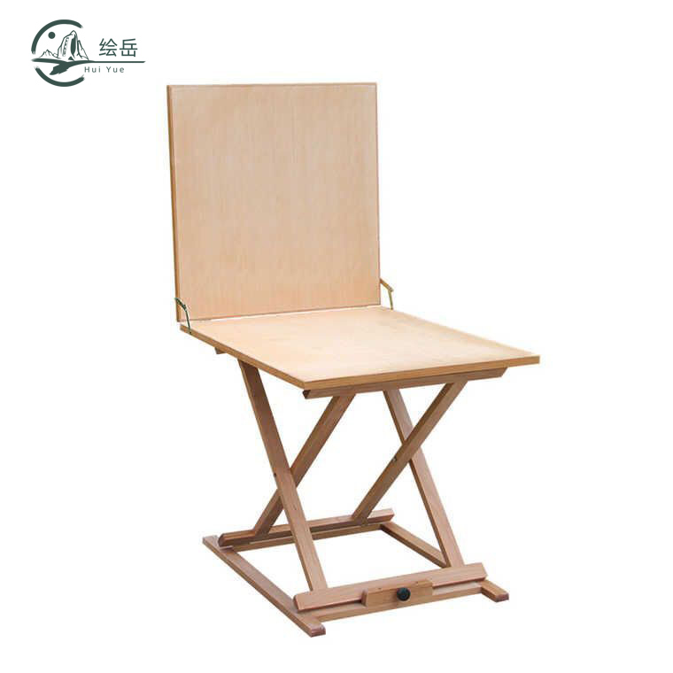 美术素描静物写生台红榉木静物台旋转升降台可调高度静物桌-mc母婴网