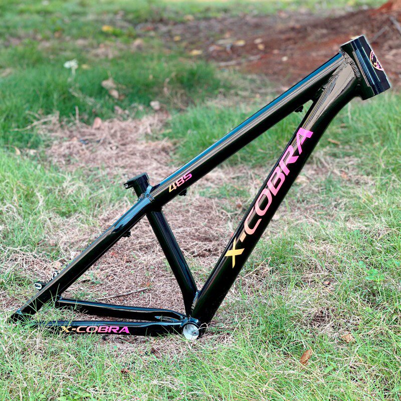 土坡车架眼镜蛇xcobram485街车dj铝合金飞包越野自行车车架