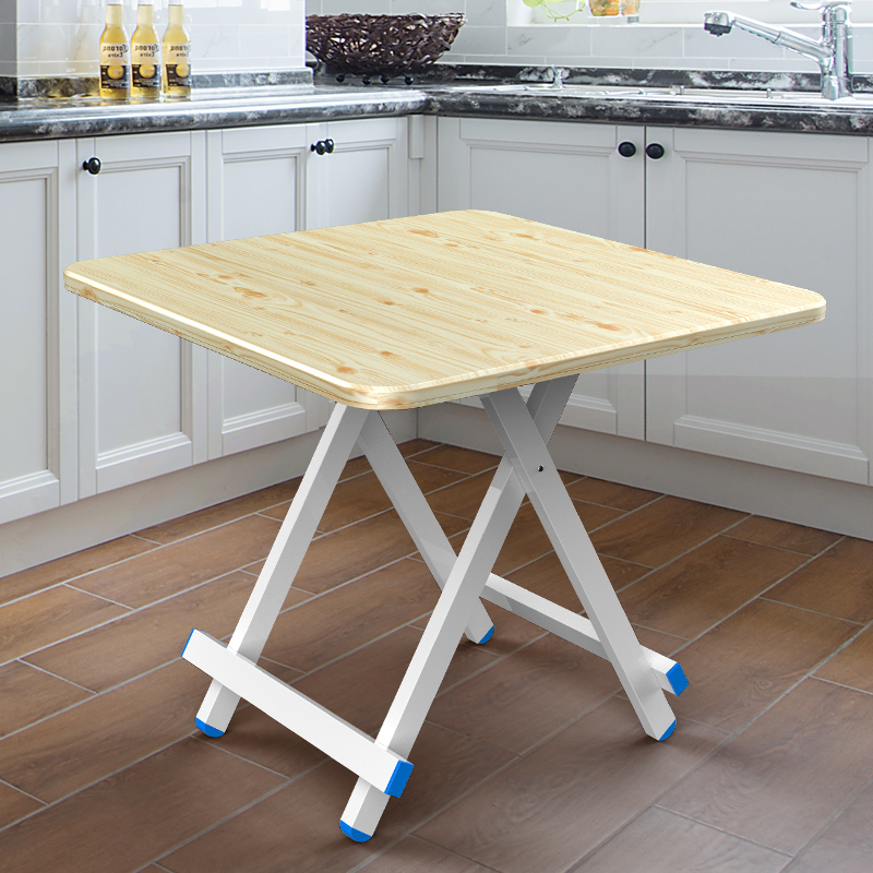 蓝语折叠桌餐桌家用桌子折叠小桌子餐桌简易饭桌家用小户型多功能