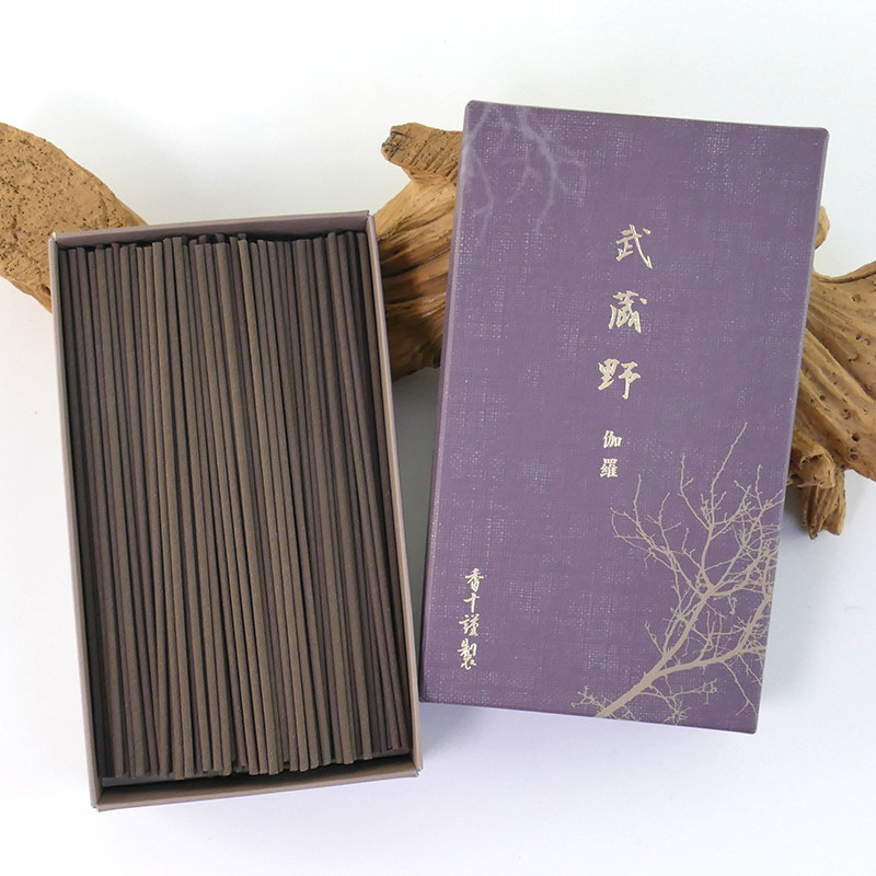 日本武藏白檀沉香伽罗线香卧室熏香家用室内香薰香料