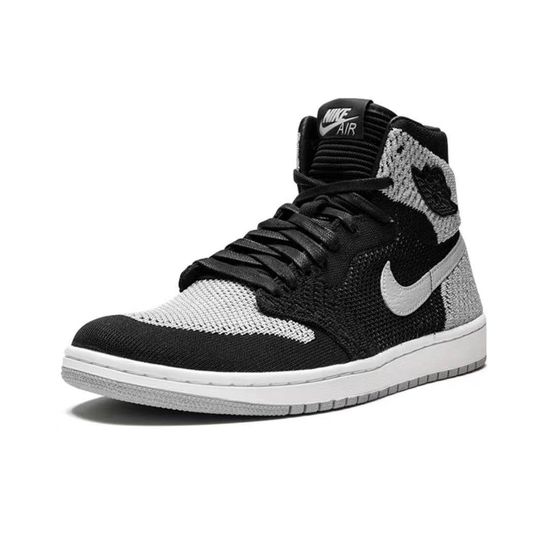 airjordanaj1og编织黑灰银子logo男子篮球球鞋篮球鞋