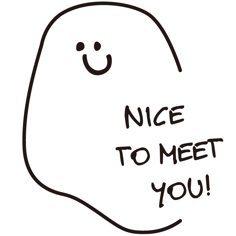 nicetomeetyou可爱笑脸贴纸童装宠物店铺橱窗玻璃门墙面软装墙贴