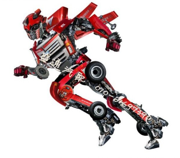 欧曼贴纸适配奥特曼车身贴标机器人卡通人变形金刚汽车装饰贴