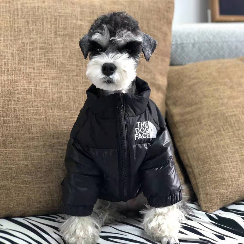 fzl狗狗衣服冬季保暖法斗雪纳瑞柴犬贵宾潮牌宠物羽绒服