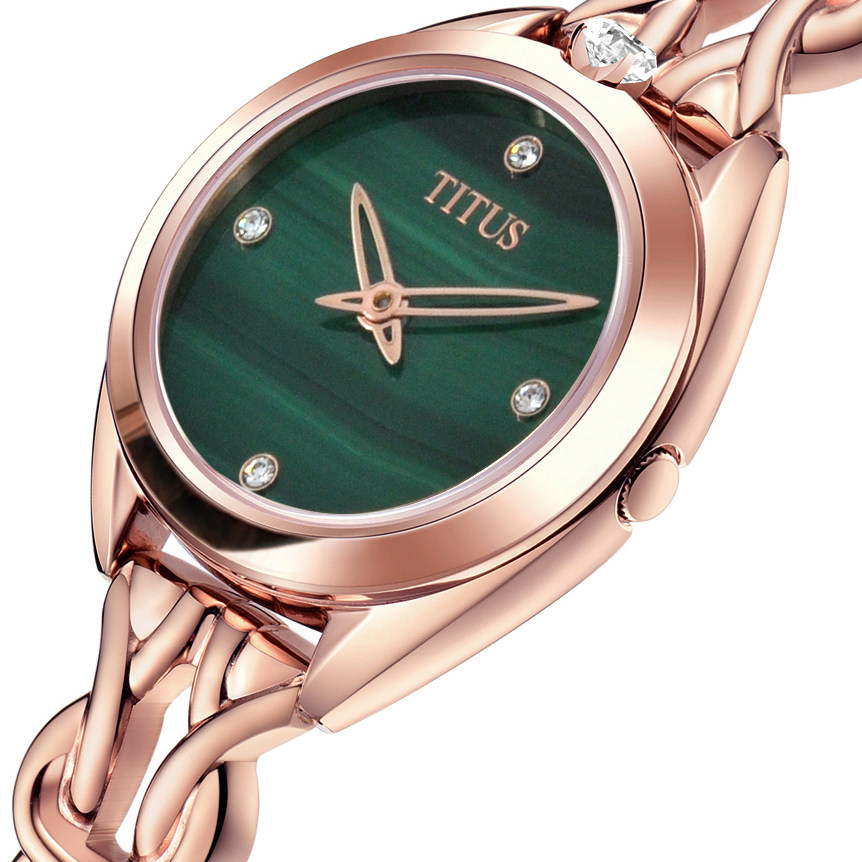 titus铁达时ringknot约定瑞士石英腕表情侣手表瑞士腕表