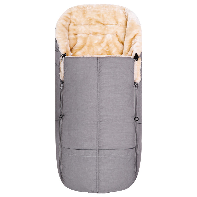 婴儿睡袋宝宝秋冬季儿童防踢推车通用外出保暖睡袋