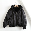 Spanish Single Autumn And Winter Women's Double-sided Plush Flight Jacket Coat Loose Hooded Bread Suit Cotton Suit Spanish Single Autumn And Winter Women's Double-sided Plush Flight Jacket Coat Loose Hooded Bread Suit Cotton Suit