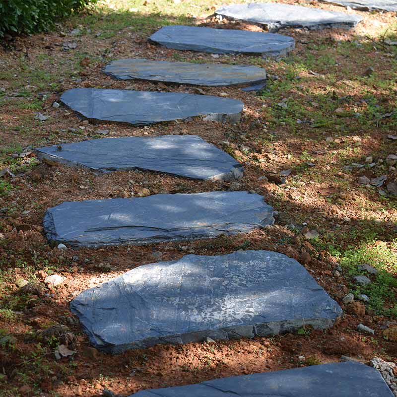 青石板踏步庭院装饰防滑地砖园林仿古汀步石板仿古砖包括文化石