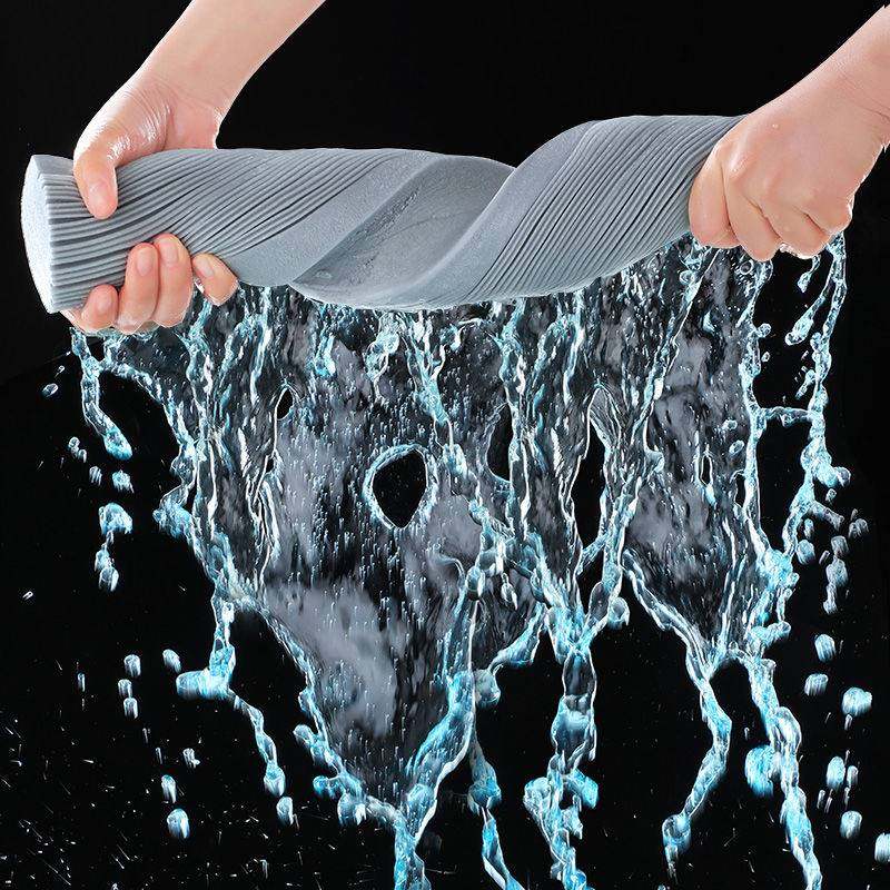 海绵拖把家用免手洗对折式挤水胶棉拖把大号