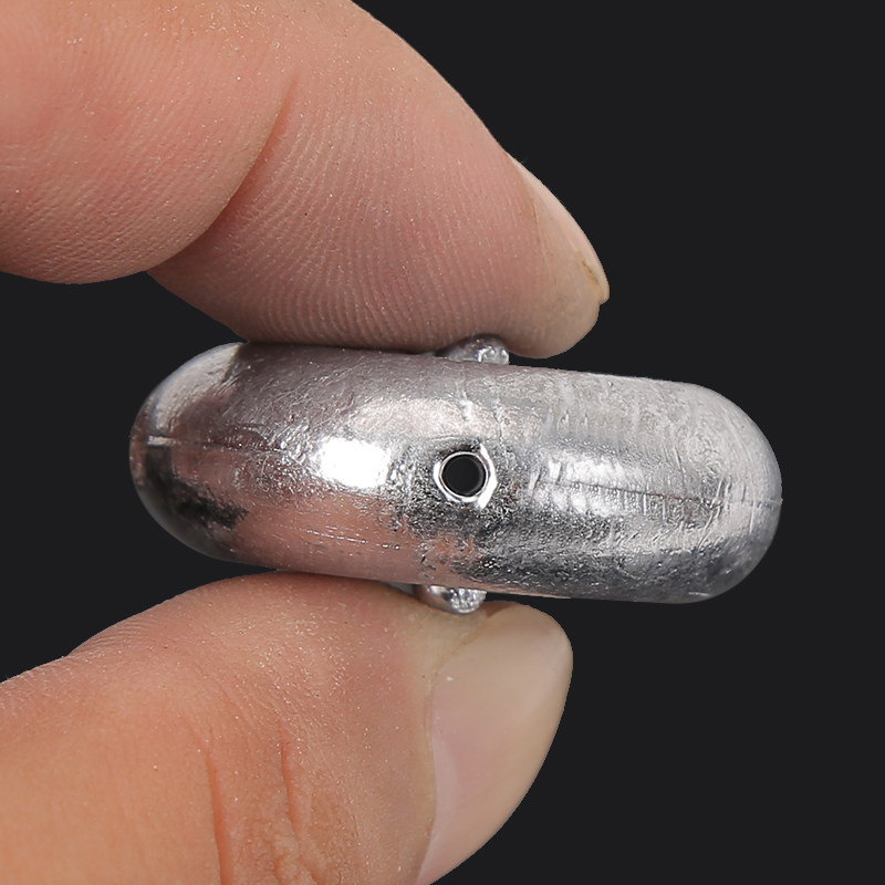 鸡心心通心铅坠扁坠抛竿海竿串爆炸远投铅坨铅坠