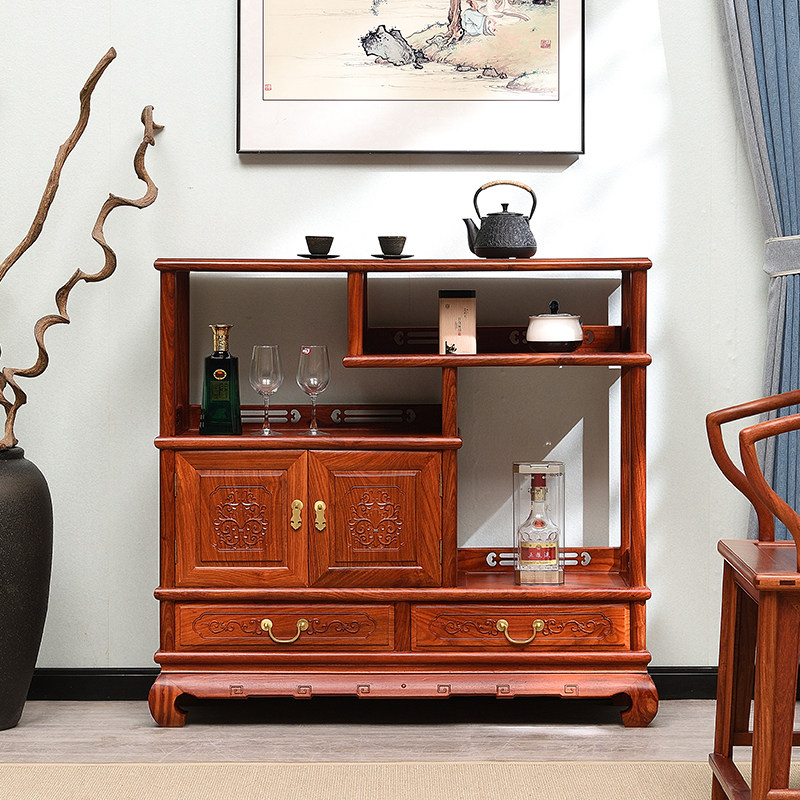 进店购买大掌柜红木家具