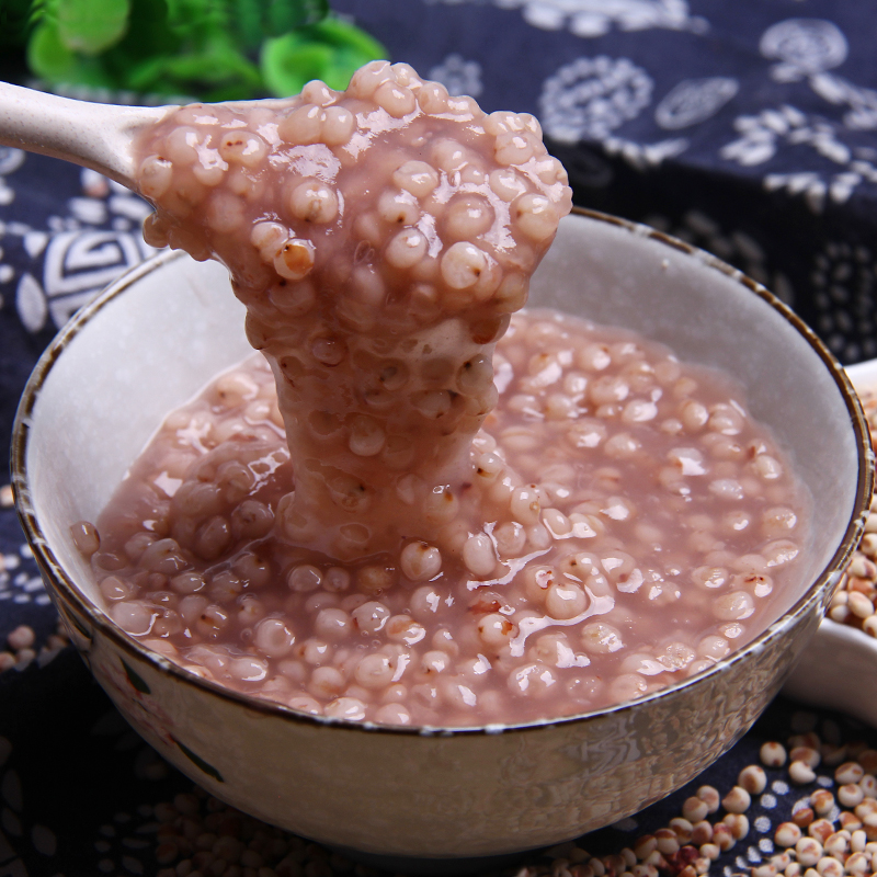 老郭家铺子红高粱米去皮高粱米黏高梁米农家杂粮煲粥酿酒250g