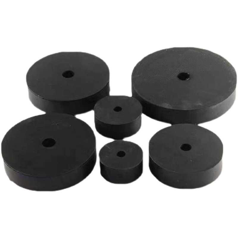 空调减震垫圈降噪橡胶圆形胶垫风机盘管防震丝杆密封件