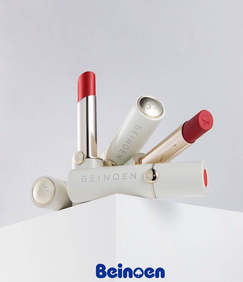 口红百诺恩官方旗舰小瓷管哑水润舒适显色持久唇膏