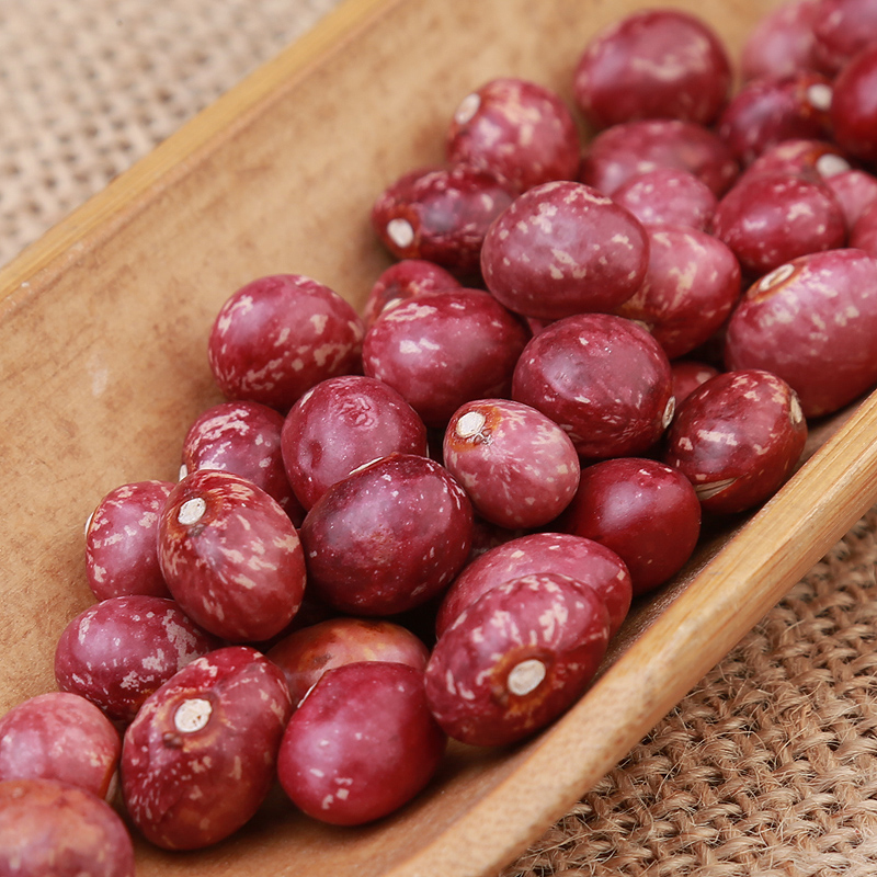 金丝豆 云南雀蛋豆大红花豆孔雀豆芙蓉豆芸豆红饭豆五谷杂粮250g