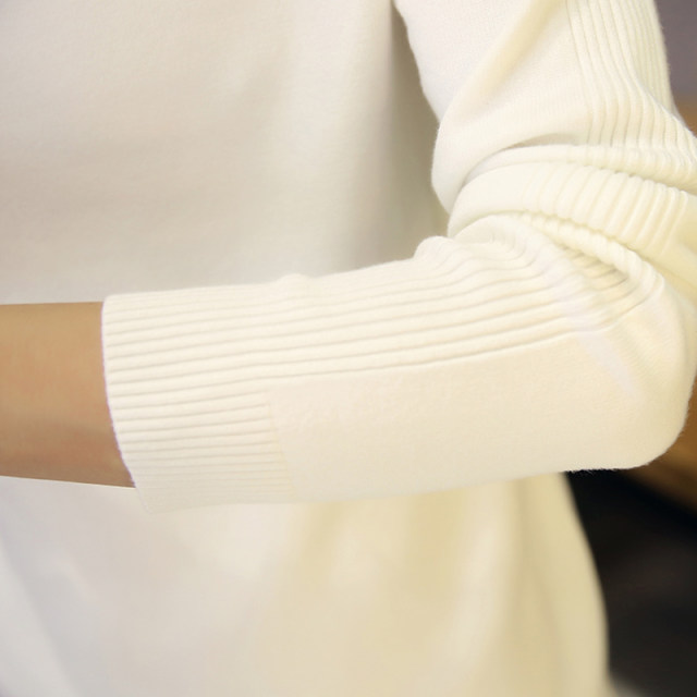 Autumn and winter plus velvet thick solid color slim high-neck sweater men's trendy handsome sweater Korean sweater coat Autumn and winter plus velvet thick solid color slim high-neck sweater men's trendy handsome sweater Korean sweater coat