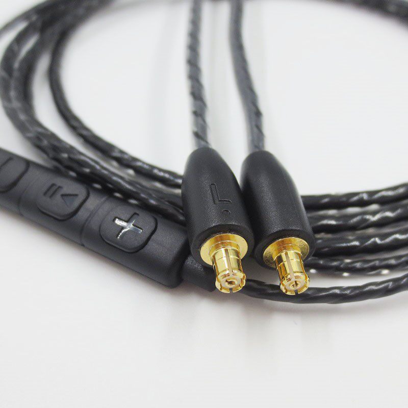 适用于铁三角ls200 ls300 e40 ls50is ls70 a2dc耳机线带麦耳机线