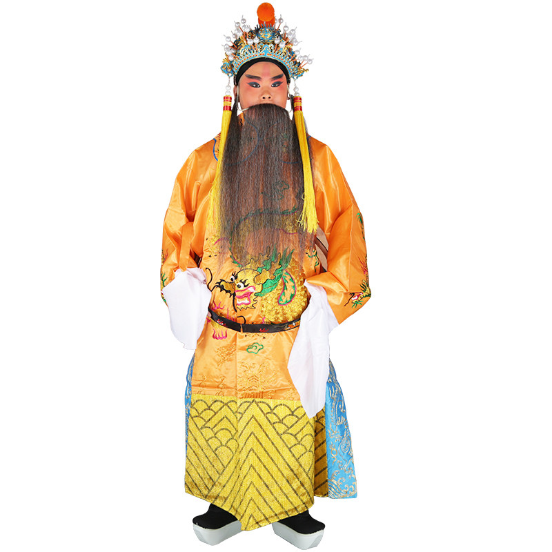 京剧戏曲老生蟒袍 丞相大臣花脸大龙蟒龙袍宰相戏剧古装普男蟒