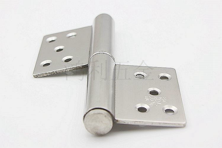 5寸304不锈钢旗形合页 铁门加厚旗较合页 防火门承重型脱卸铰链页