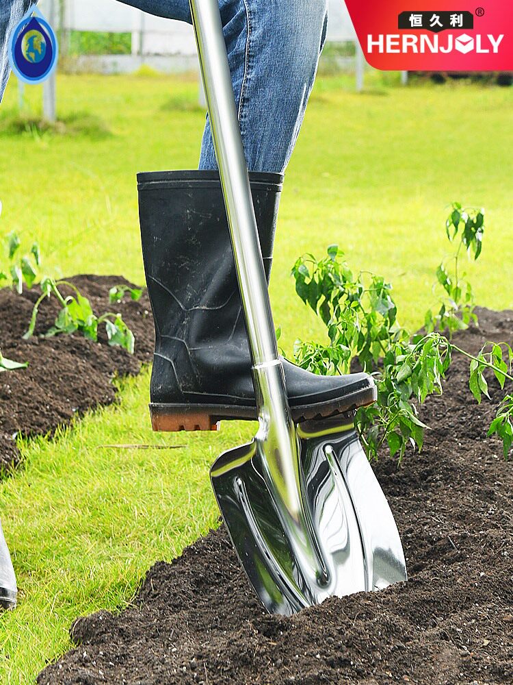 铁铲铁秋洋铲铁锹农用全钢加厚挖树锰钢铁撬铲子