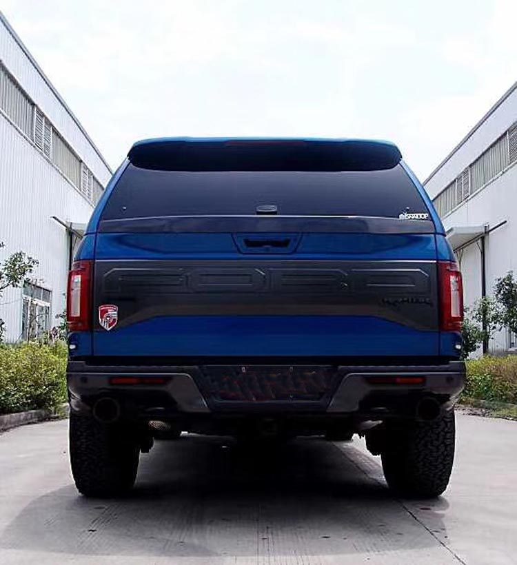 猛禽1720年福特f150高盖新行李架尾翼高货箱货箱防水车载收纳箱