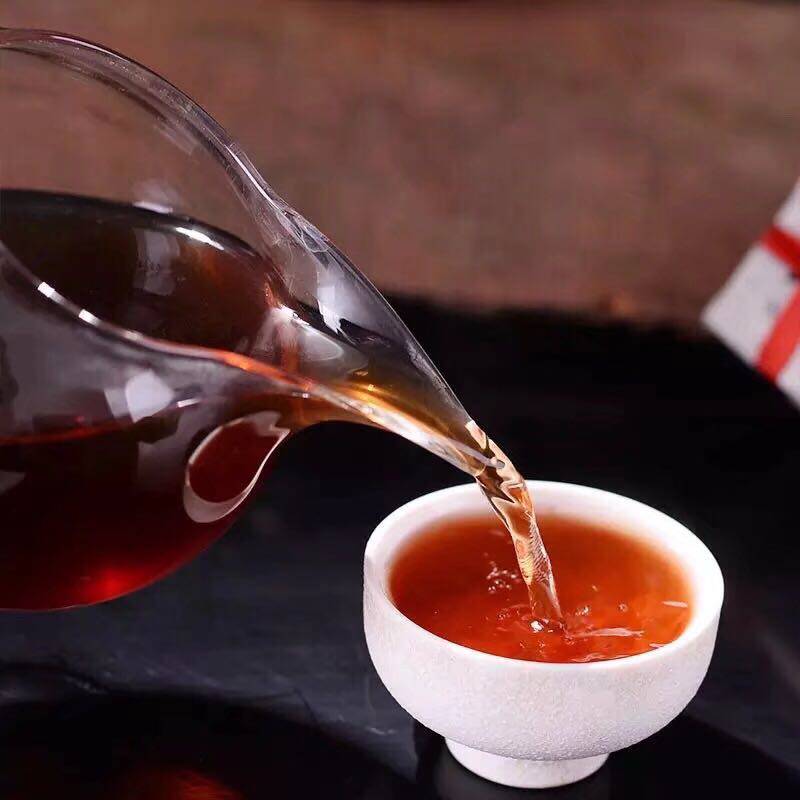 七十年代che banh河内七子饼生茶出口装河内号普洱生茶陈味重回甘