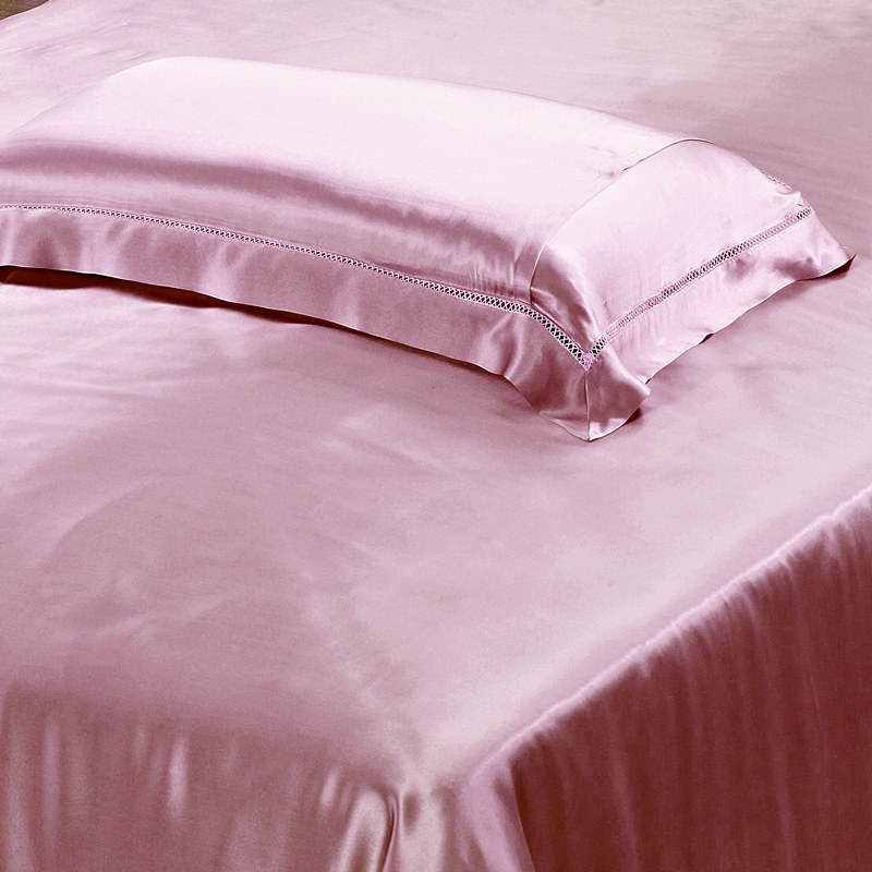 丝煌真丝床单单件100桑蚕蚕丝被单纯色丝绸床单