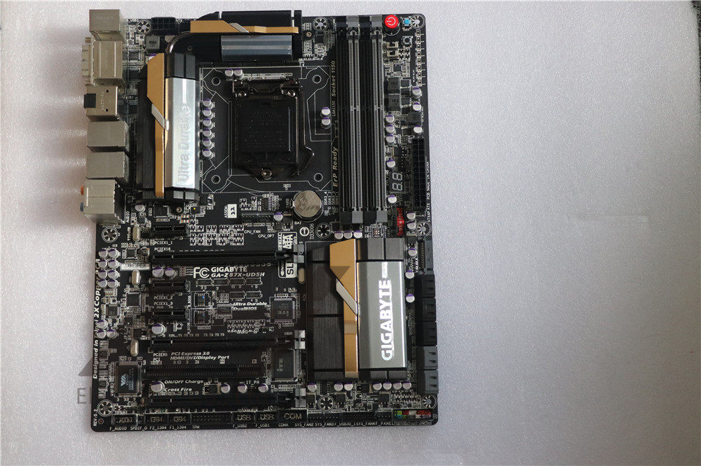 全新gigabyte技嘉gaz87xud5h网卡显卡1150豪华atxz8主板