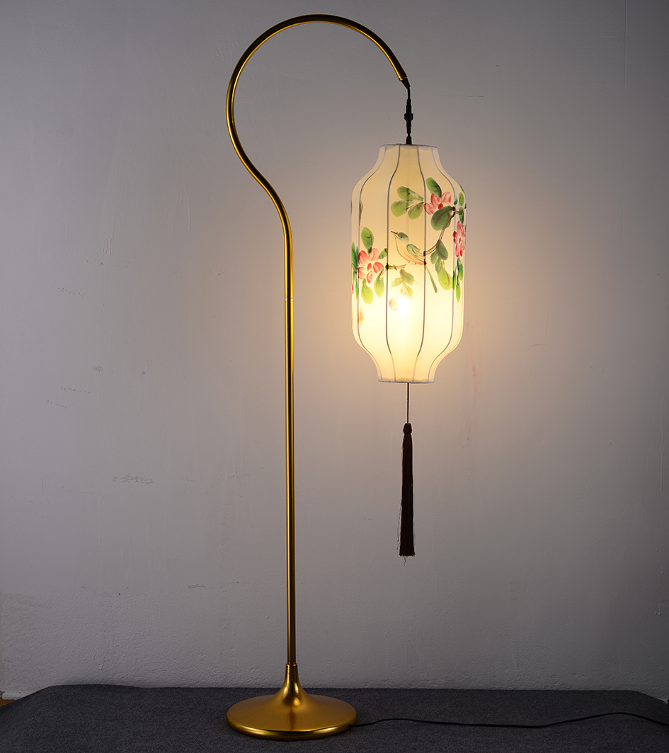 婚礼灯笼摆件白色婚庆屏风路引装饰布置中式婚庆绢花